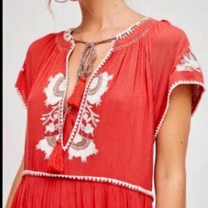Free People Daisy Fields Maxi Dress, Small